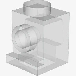 ANGULAR BRICK 1X1 X 100