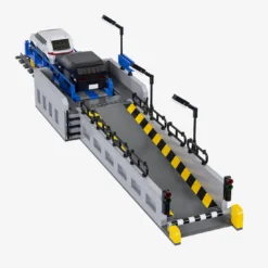 Autoauffahrtermial mit Autotransportwaggon (8w)