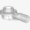 Bar 1L with 1 x 1 Round Plate with Hollow Stud X 200