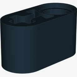 BEAM 1X2 W/CROSS AND HOLE X 100