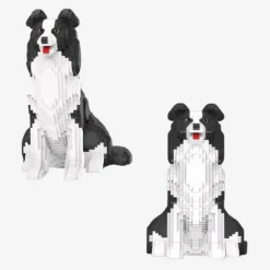 Border Collie (diamond blocks)