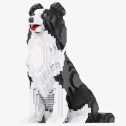 Border Collie (diamond blocks)