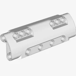 BOWED PANEL 3X11X2 Ø4,85 (X19) X 10