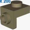 Bracket 1 x 1 - 1 x 1 X 200