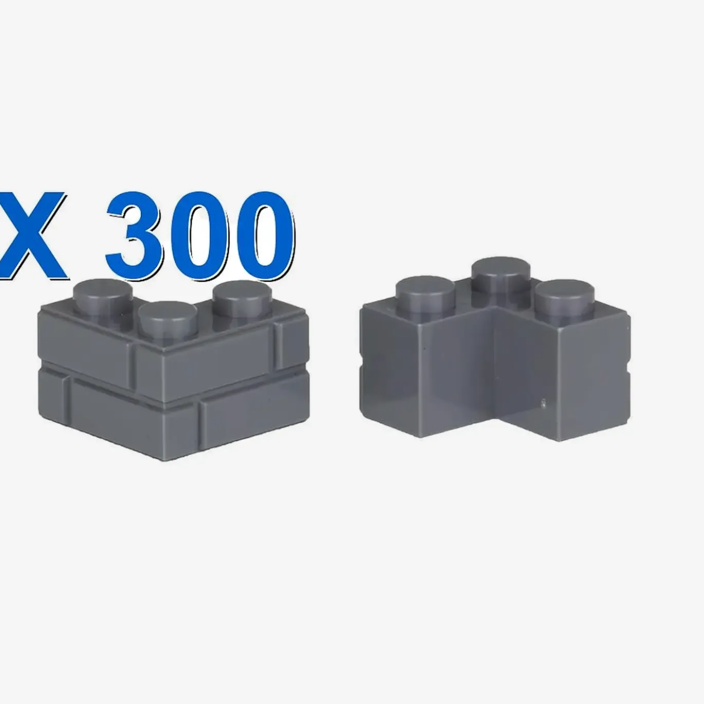 BRICK CORNER 1X2X2 WITH PROFILE X 300