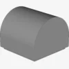 Brick, Modified 1 x 1 x 2/3 No Studs, Curved Top X 200
