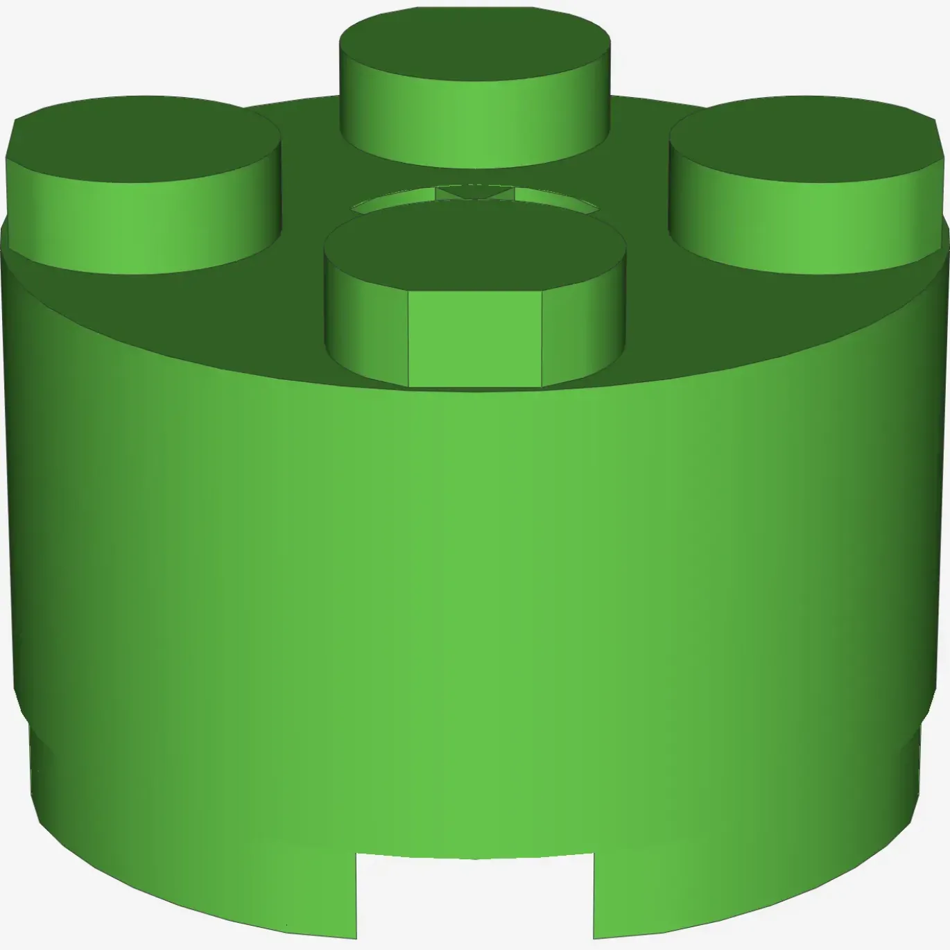 BRICK Ø16 W. CROSS X 50