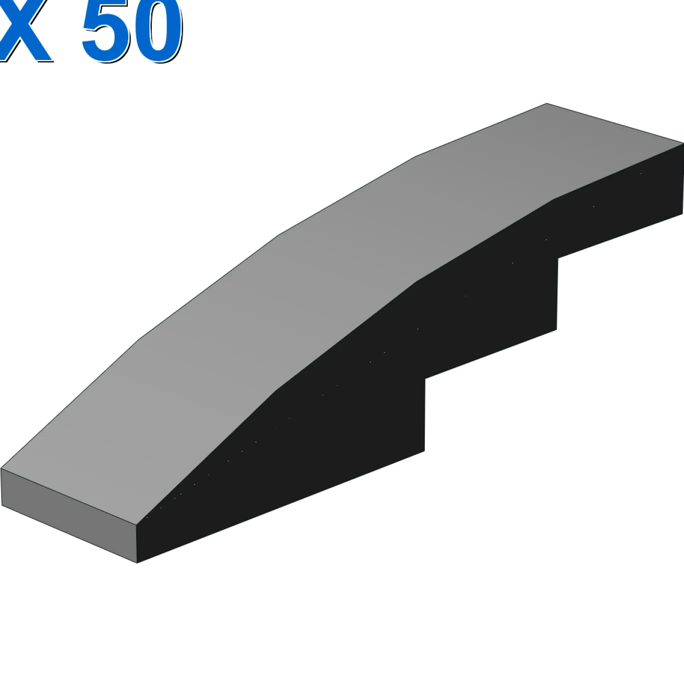 Brick with bow 1x4 X 50