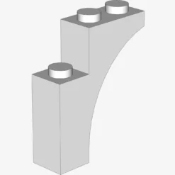 BRICK WITH BOW 1X3X3 X 25