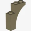 BRICK WITH BOW 1X3X3 X 25