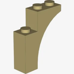 BRICK WITH BOW 1X3X3 X 25