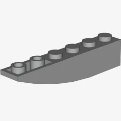 BRICK 1X6 W/BOW, REV. X 25