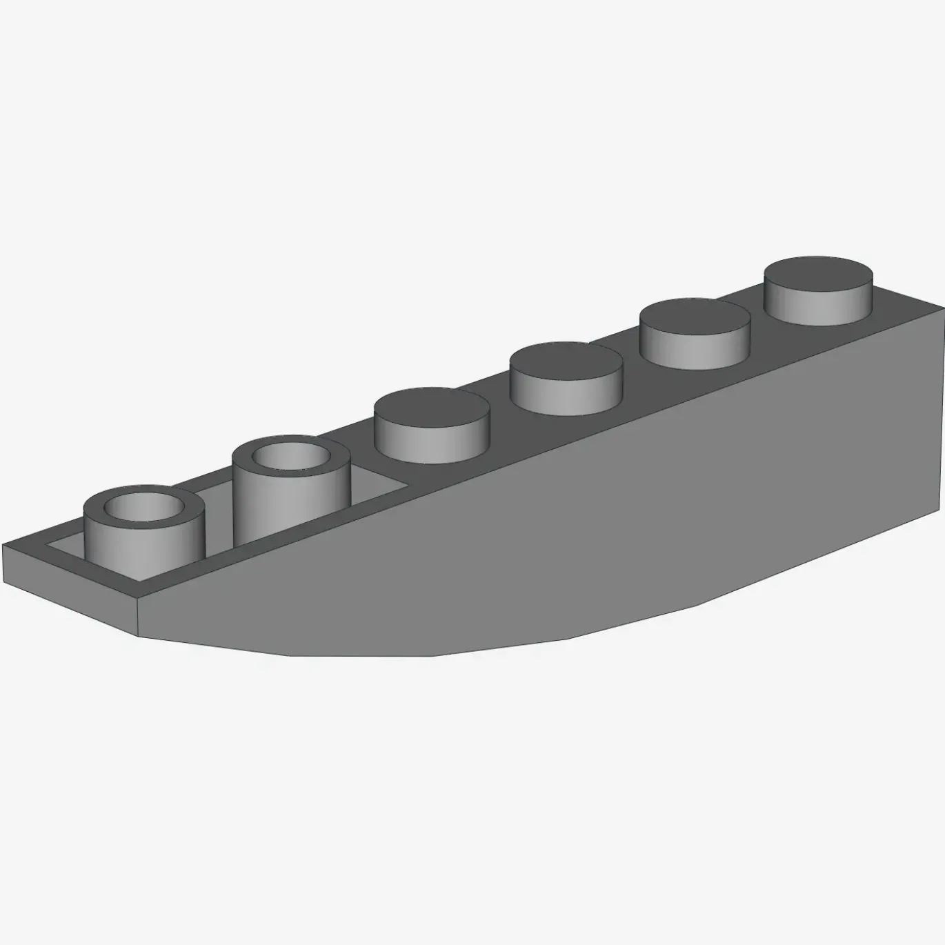 BRICK 1X6 W/BOW, REV. X 25