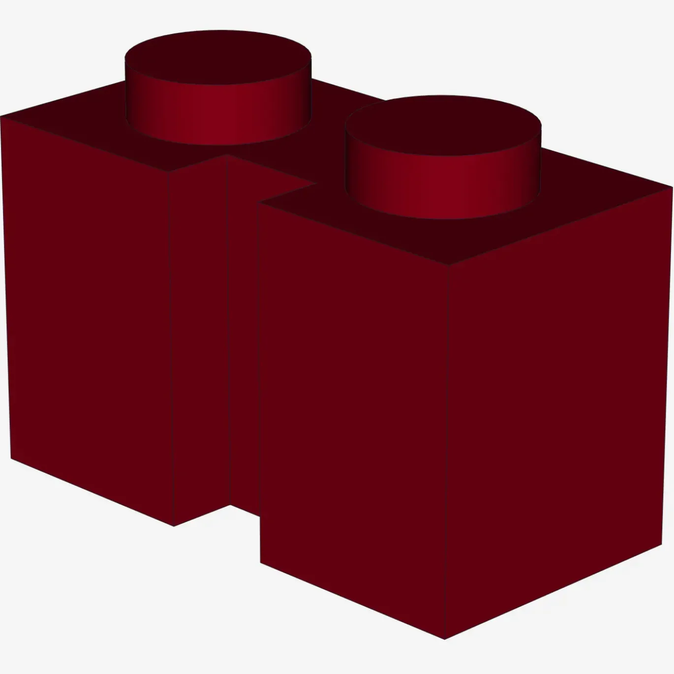 BRICK 1X2 W. GROOVE X 50