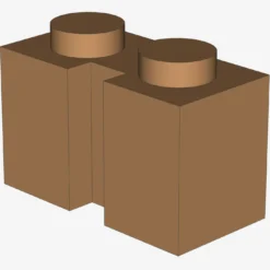 BRICK 1X2 W. GROOVE X 50