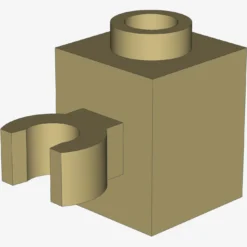 BRICK 1X1 W/HOLDER, H0RIZONTAL X 100
