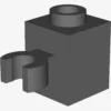 BRICK 1X1 W/HOLDER, H0RIZONTAL X 100