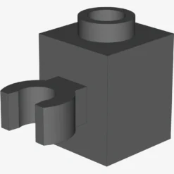 BRICK 1X1 W/HOLDER, H0RIZONTAL X 100