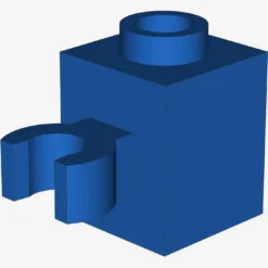 BRICK 1X1 W/HOLDER, H0RIZONTAL X 100