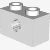 BRICK 1X2 WITH CROSS HOLE X 50