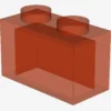 BRICK 1X2 WITHOUT PIN X 50