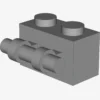 BRICK 1X2 WITH STICK X 50
