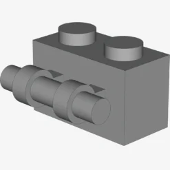 BRICK 1X2 WITH STICK X 50