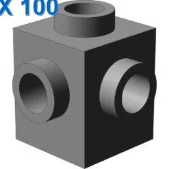 BRICK 1X1 W. 4 KNOBS X 100