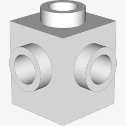 BRICK 1X1 W. 4 KNOBS X 100