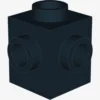 BRICK 1X1 W. 4 KNOBS X 100