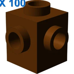 BRICK 1X1 W. 4 KNOBS X 100