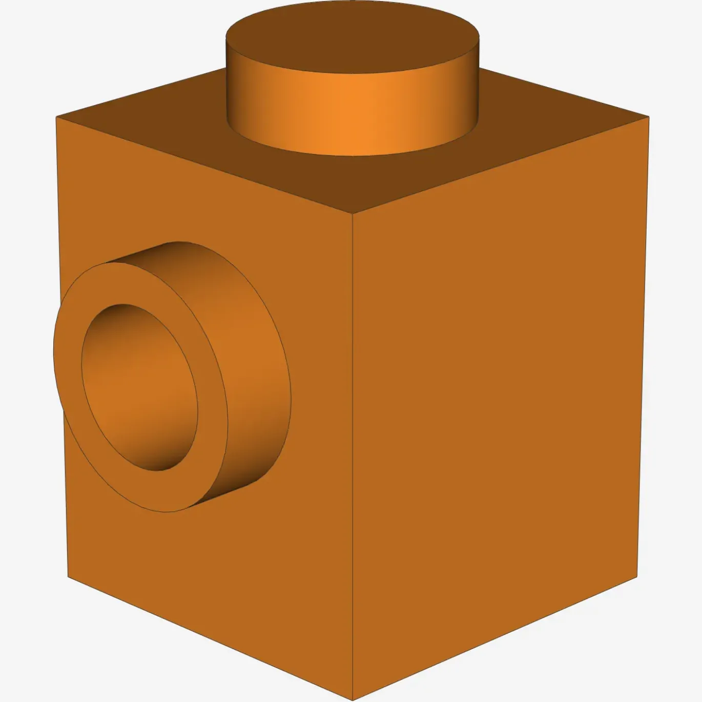 BRICK 1X1 W. 1 KNOB X 100
