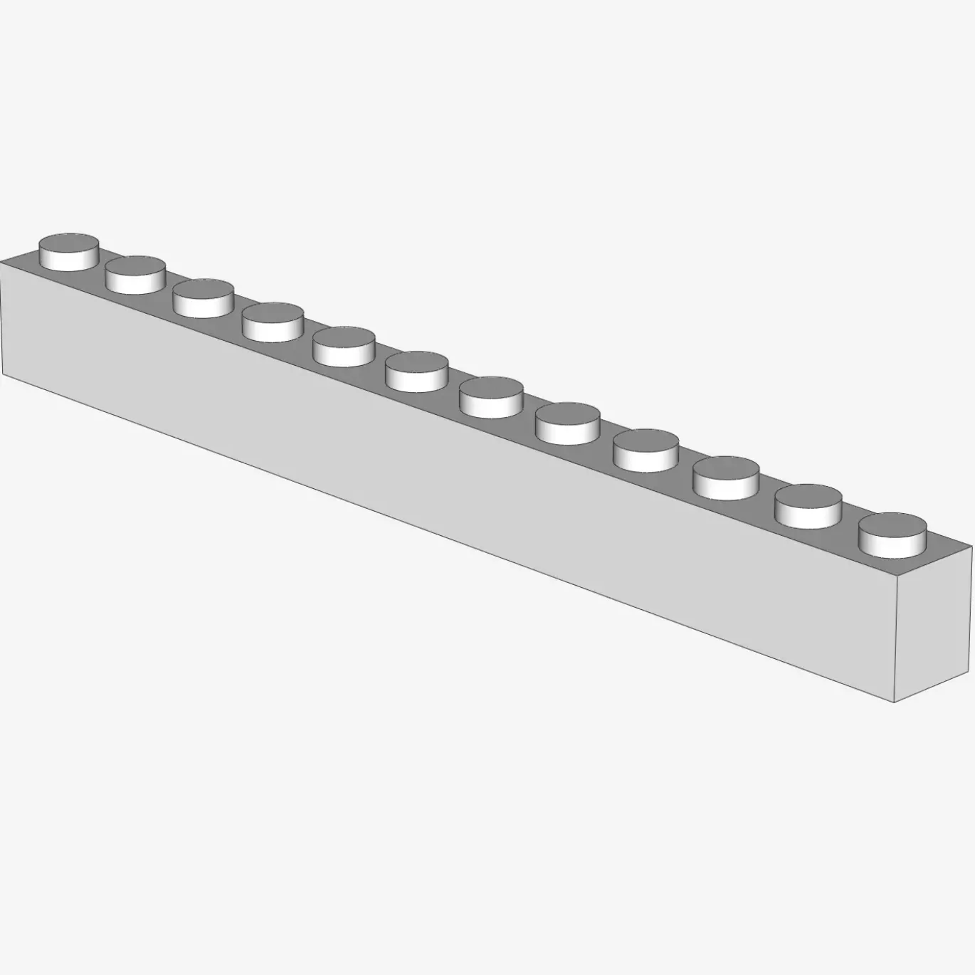 BRICK 1X12 X 60
