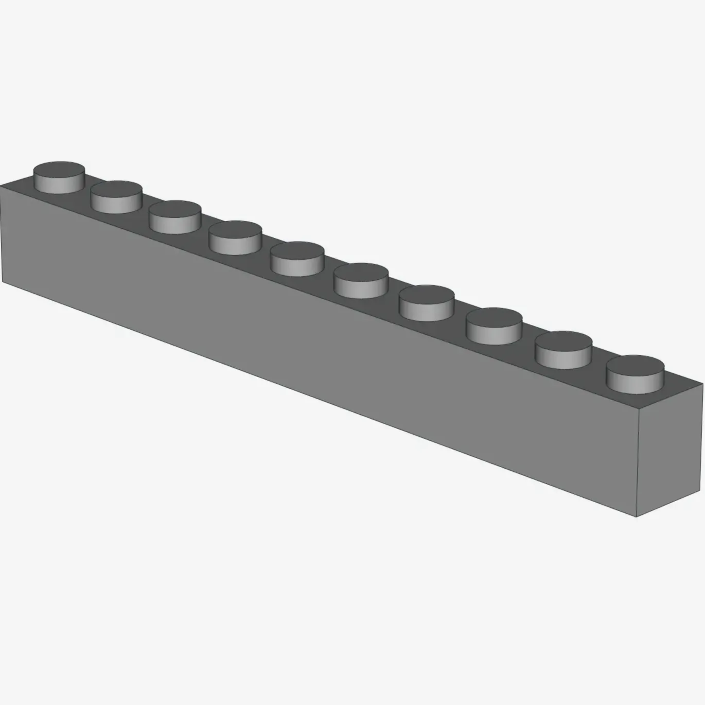 BRICK 1X10 X 90