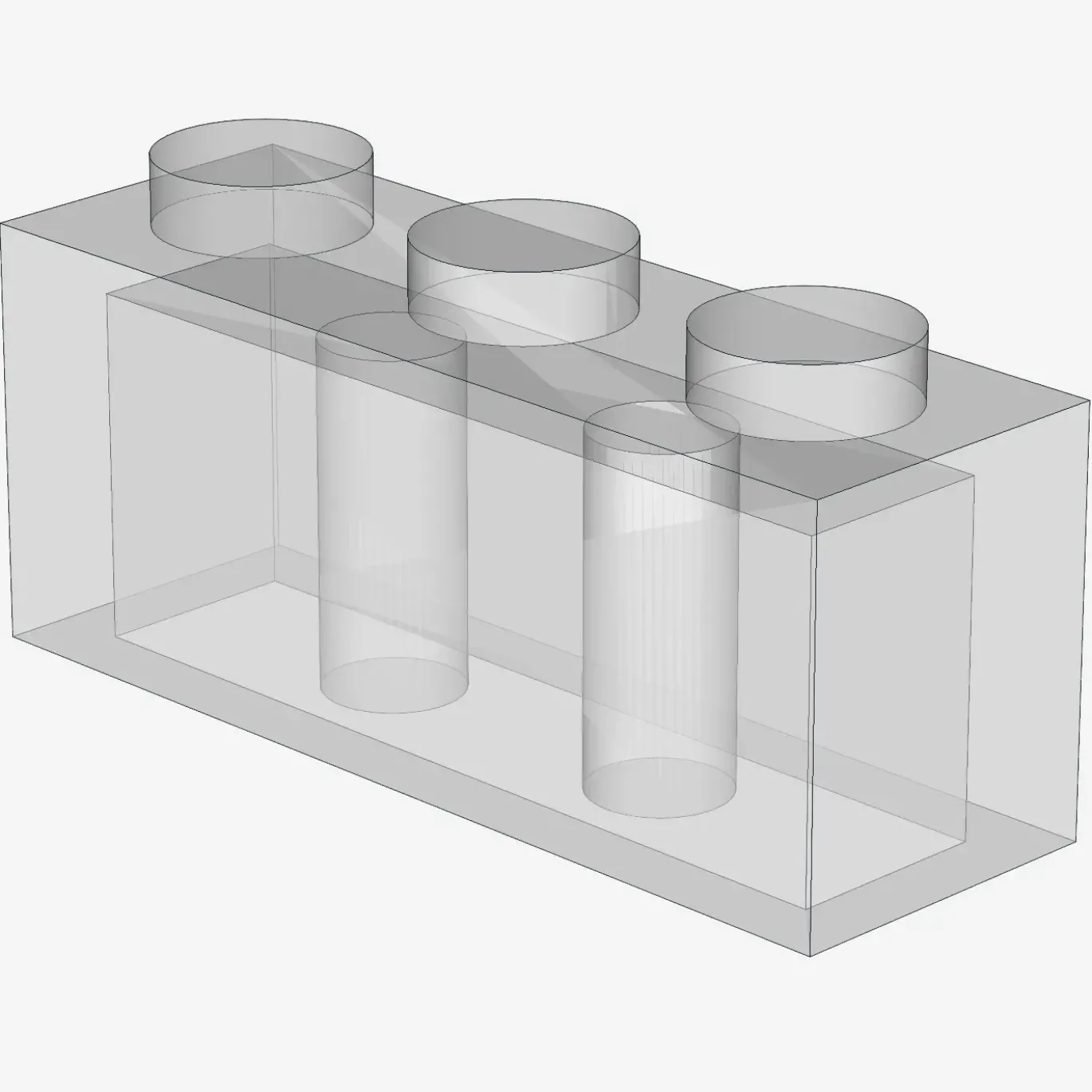 BRICK 1X3 X 50