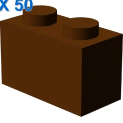 BRICK 1X2 X 50