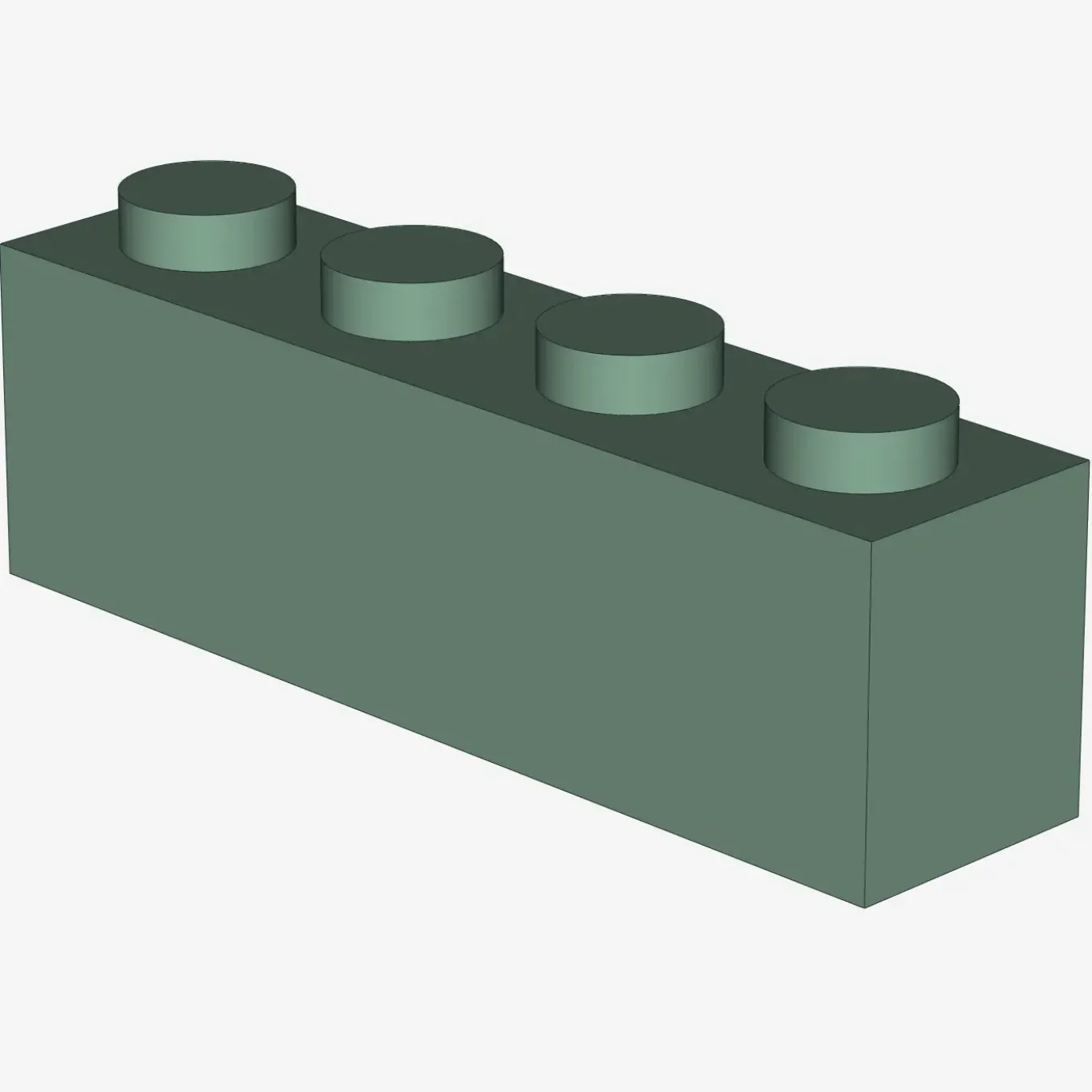BRICK 1X4 X 25