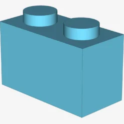 BRICK 1X2 X 50