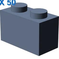 BRICK 1X2 X 50