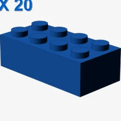 BRICK 2X4 X 20