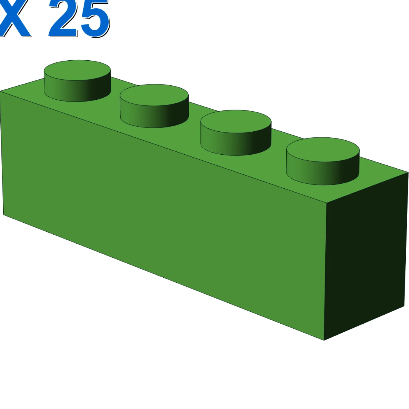 BRICK 1X4 X 25