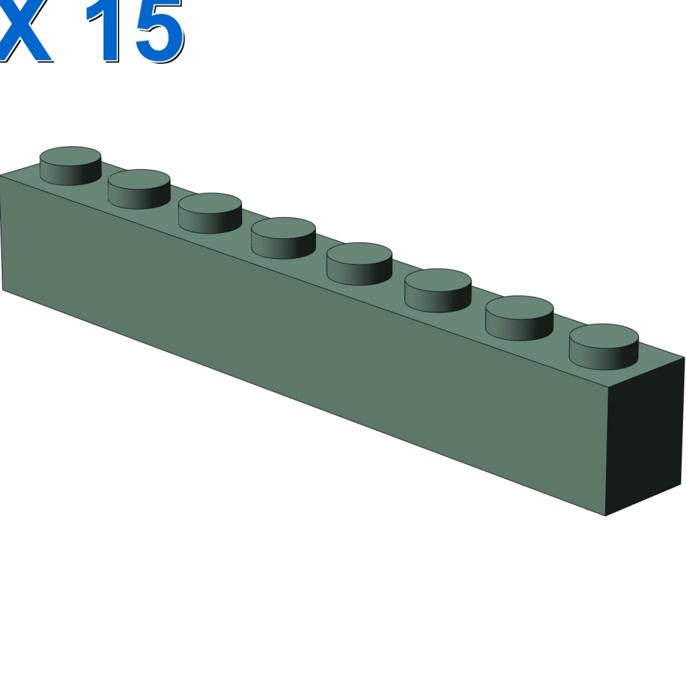 BRICK 1X8 X 15