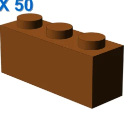 BRICK 1X3 X 50