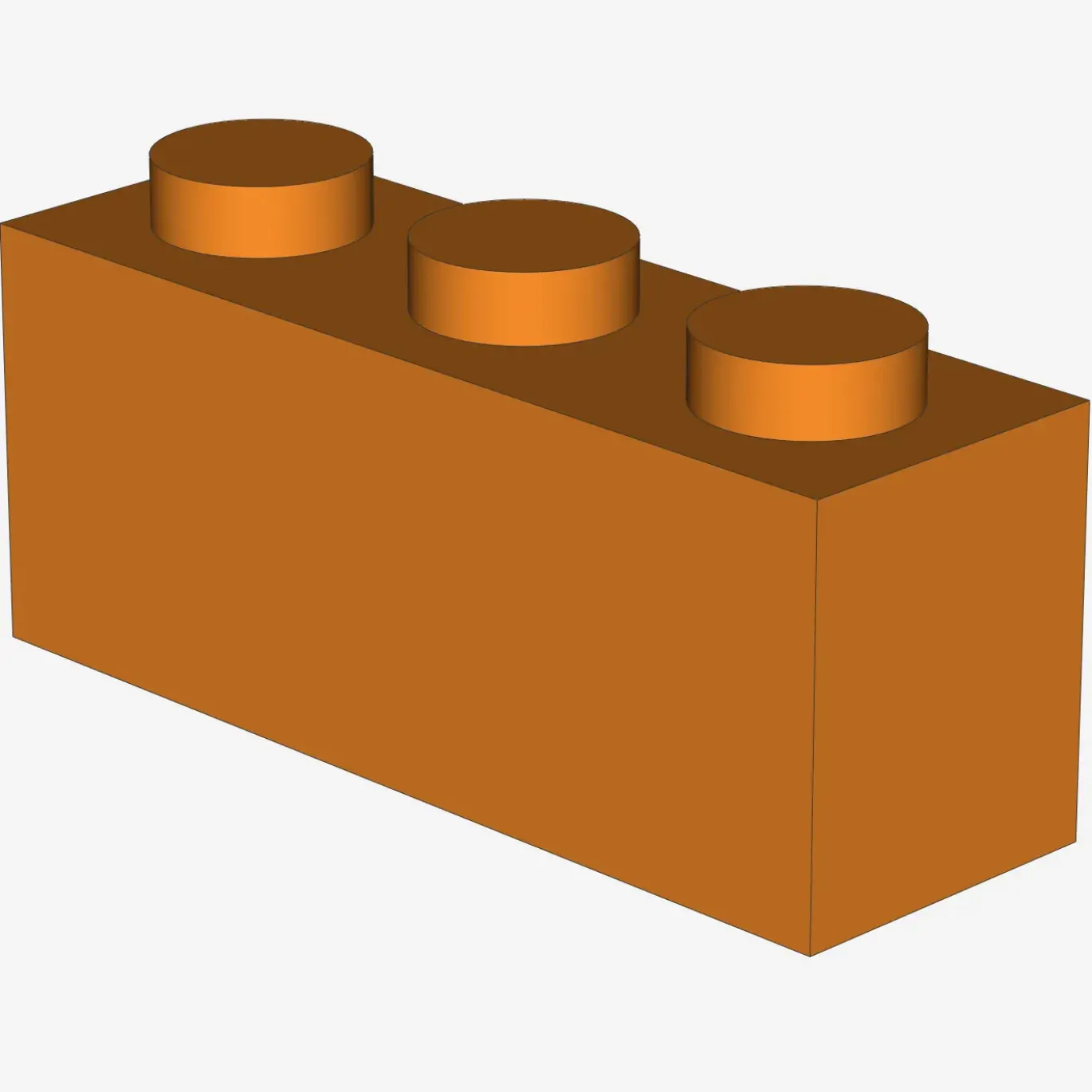 BRICK 1X3 X 50