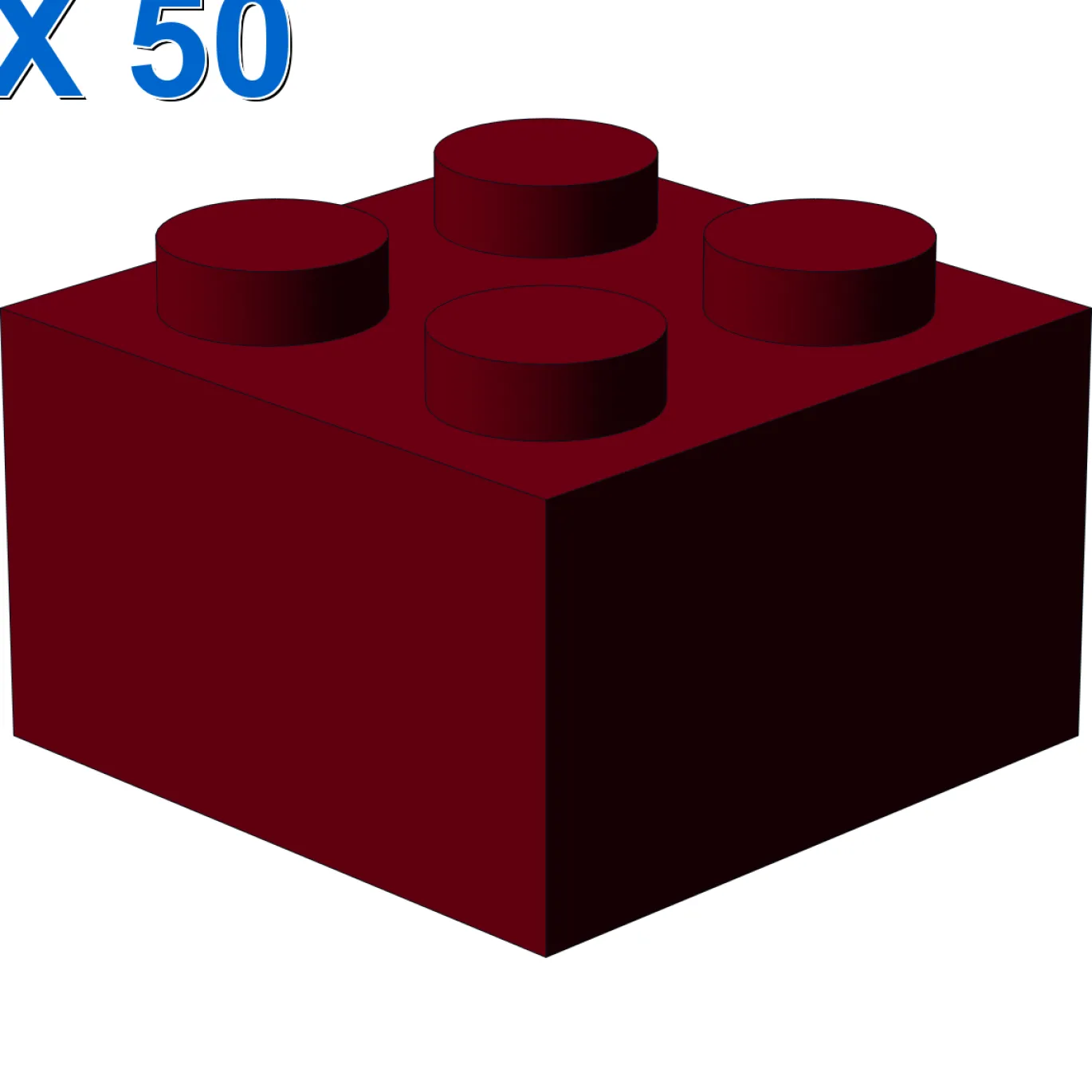 BRICK 2X2 X 50