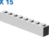 BRICK 1X8 X 15