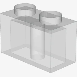 BRICK 1X2 X 50
