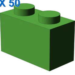 BRICK 1X2 X 50