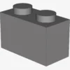 BRICK 1X2 X 50