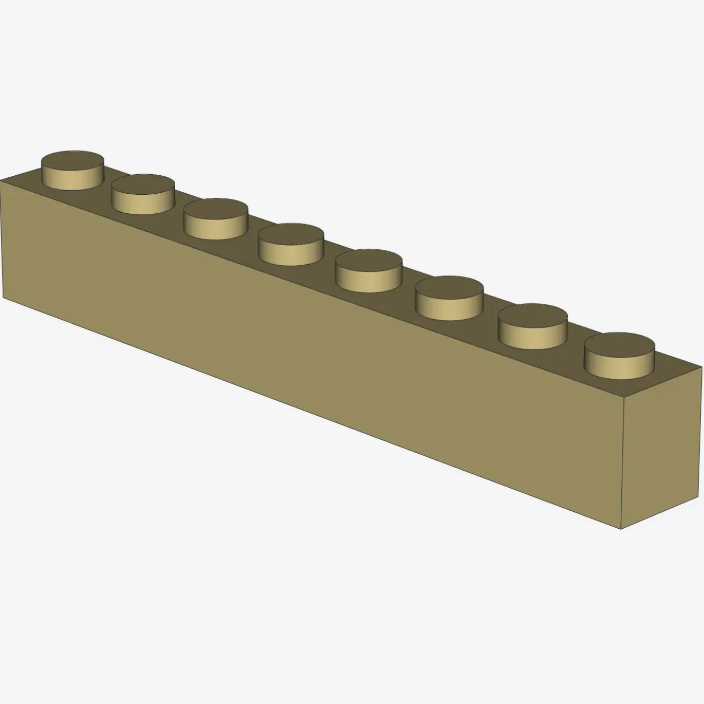 BRICK 1X8 X 15